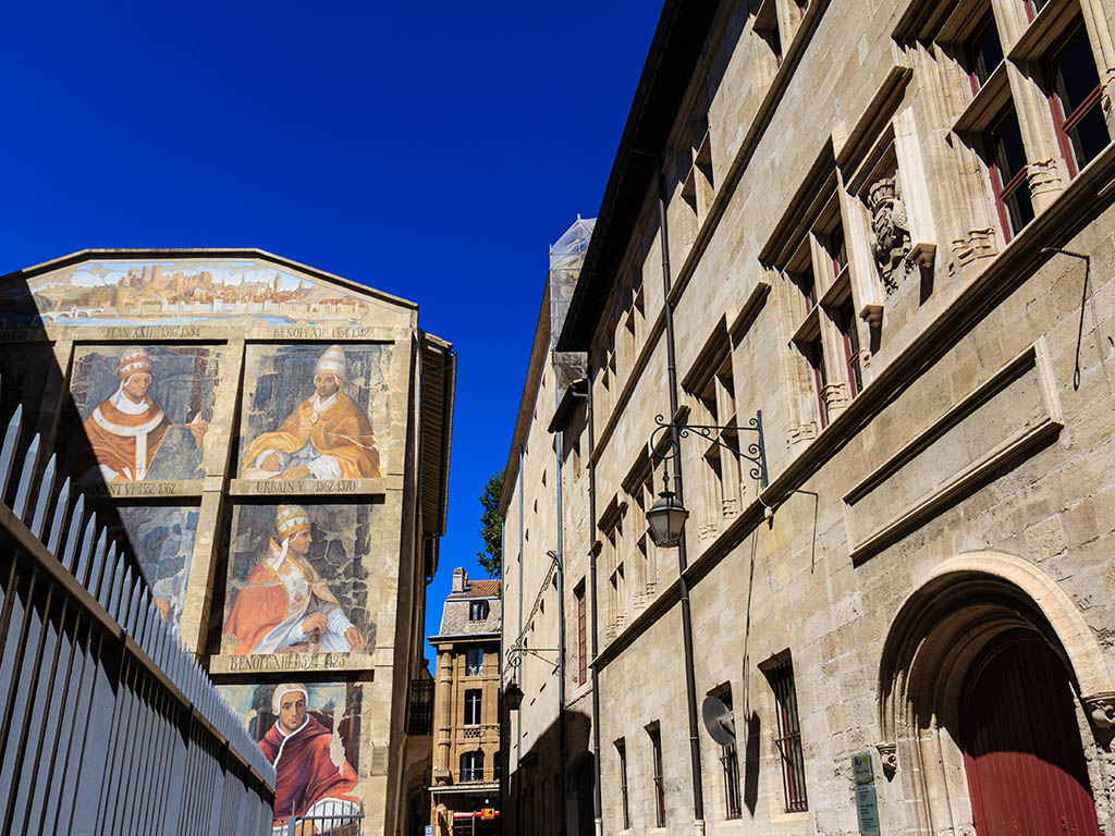 Pinturas de los Papas de Avignon