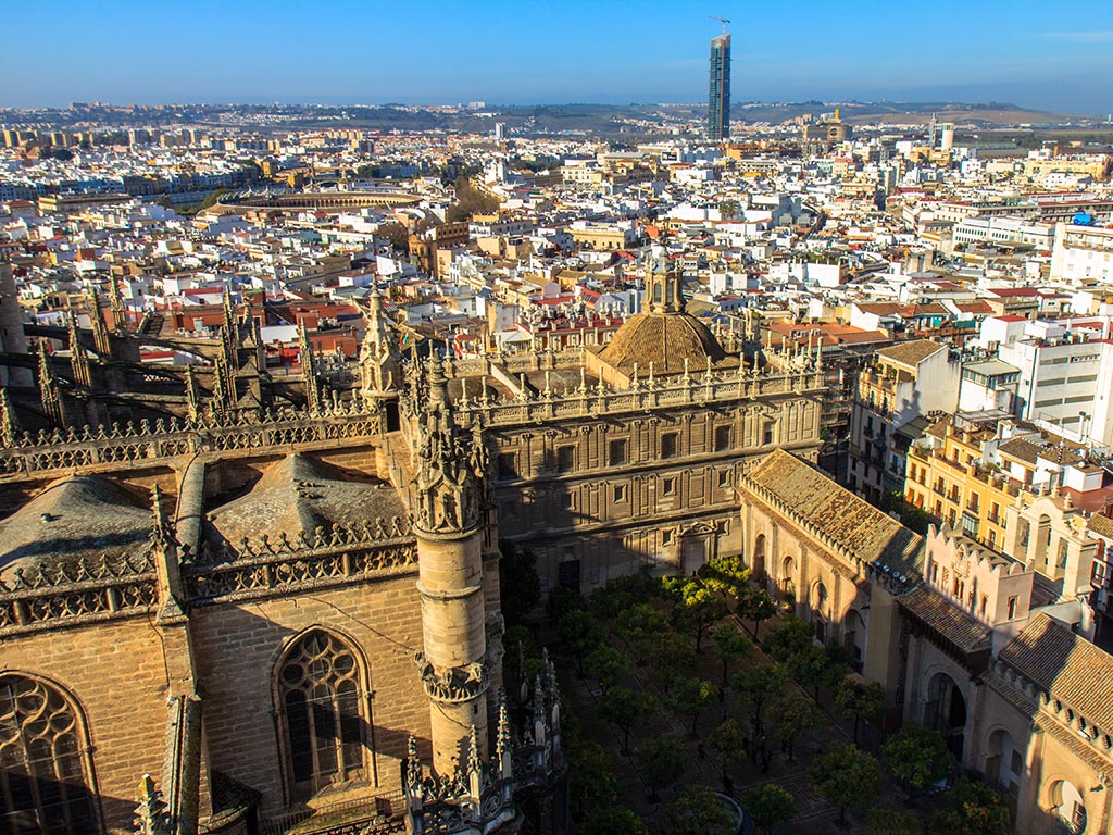 Catedral de Sevilla desde la Giralda