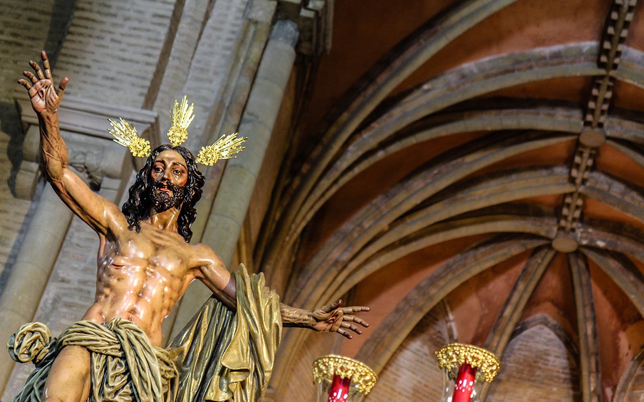 Cristo del Resucitado en Santa Marina